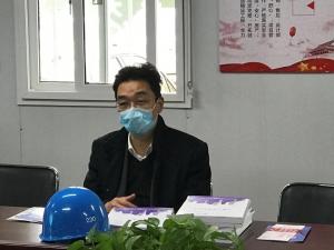 市建設(shè)局黨委書記、局長戴健赴房總集團市北32#地塊視察復(fù)工復(fù)產(chǎn)安